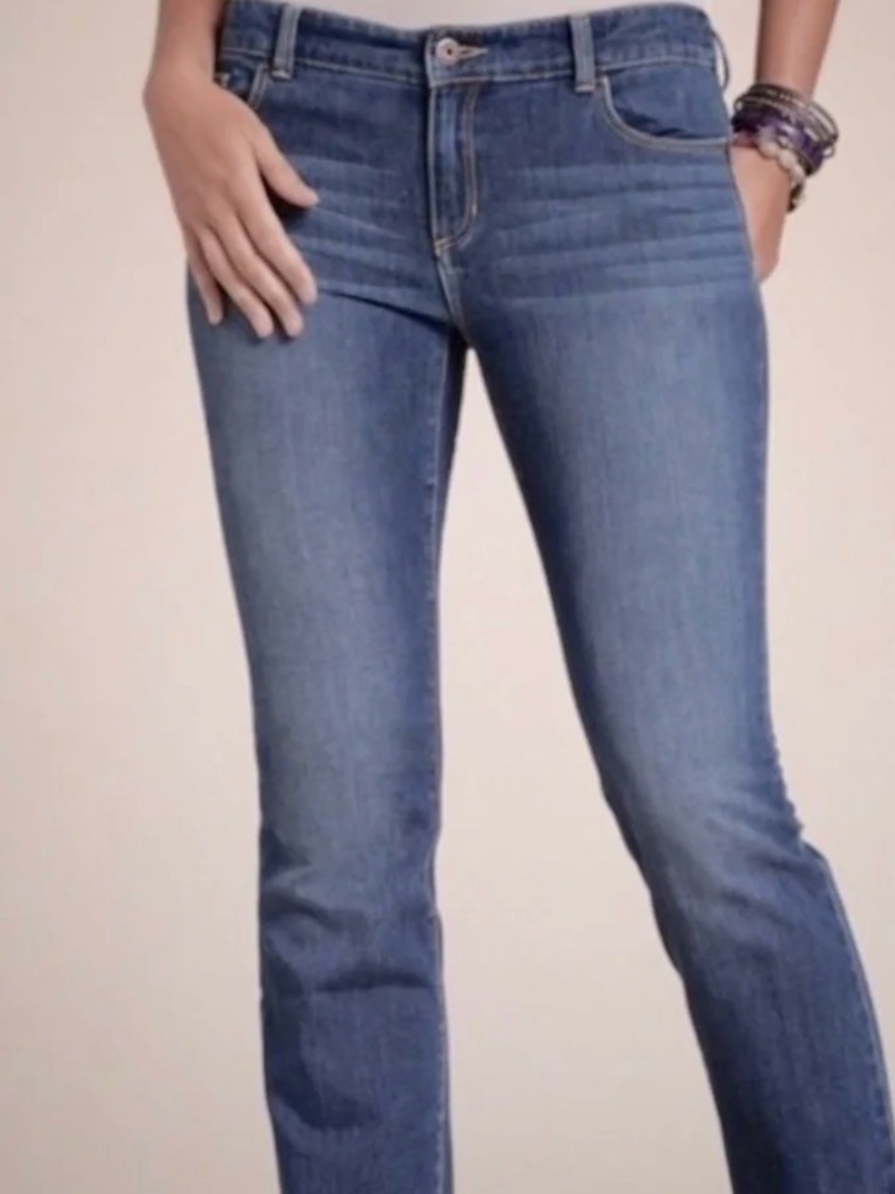 Chico’s Platinum Denim Jeans